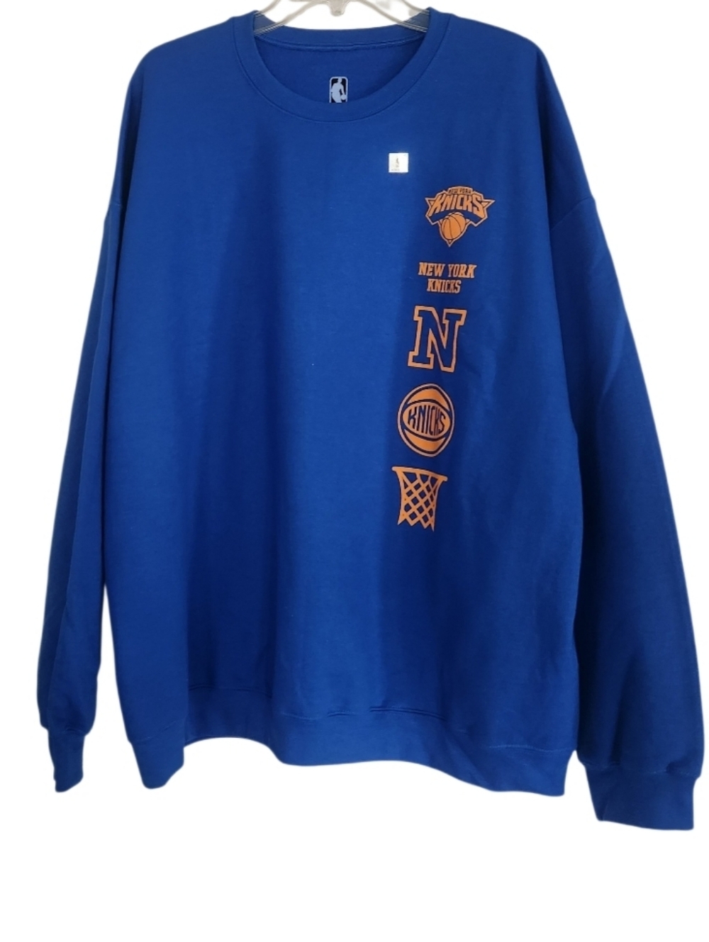 New York knicks Nba Blue Crewneck Sweatshirt